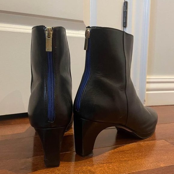 Black Booties - dr. LIZA -- **Known for Comfort** - Size 10/10.5 - Picture 3 of 3